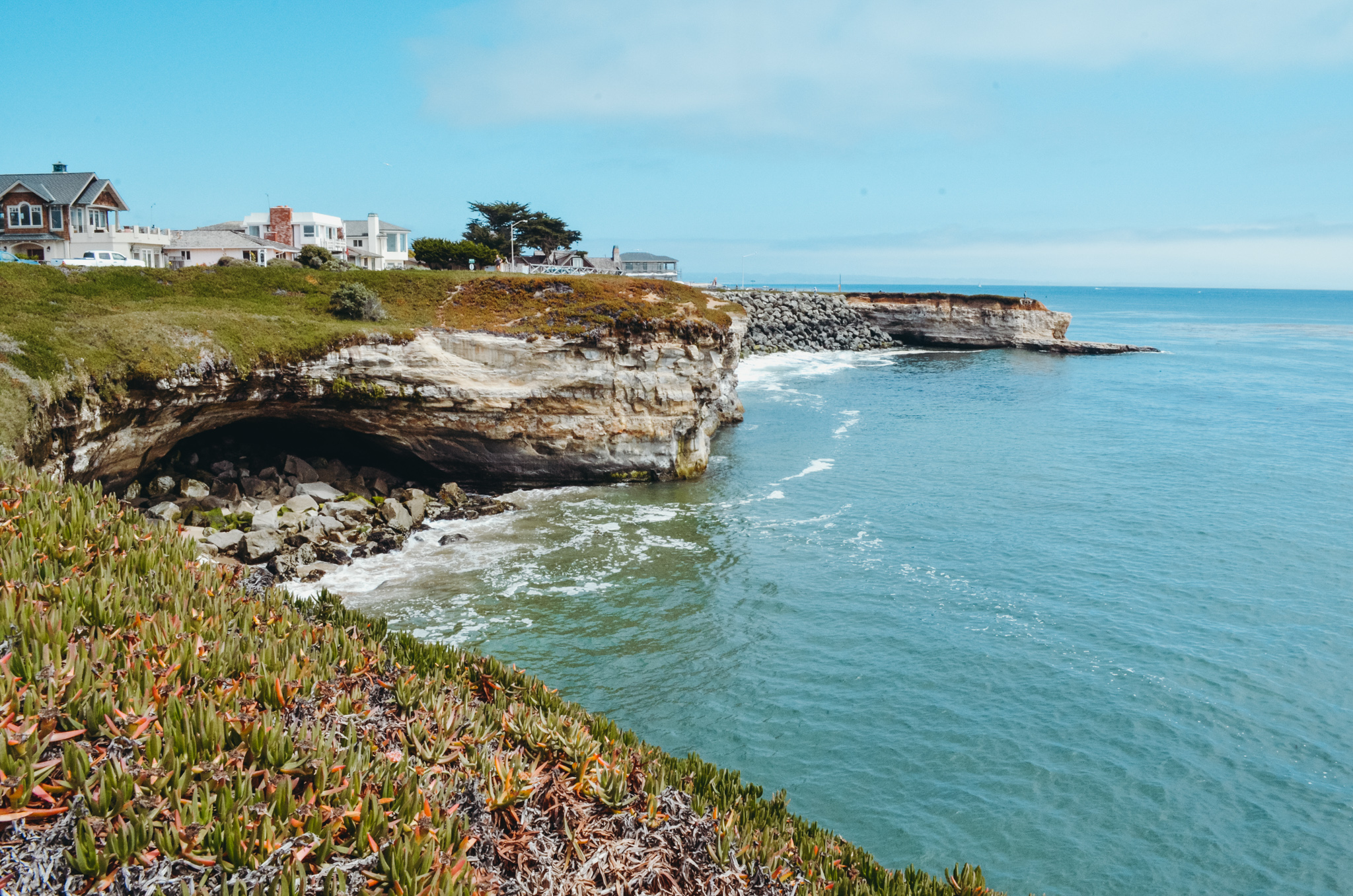 Views of West Cliff Drive in Santa Cruz